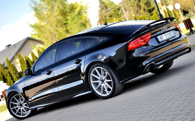 Audi A7 cena 85500 przebieg: 298590, rok produkcji 2012 z Płock małe 781